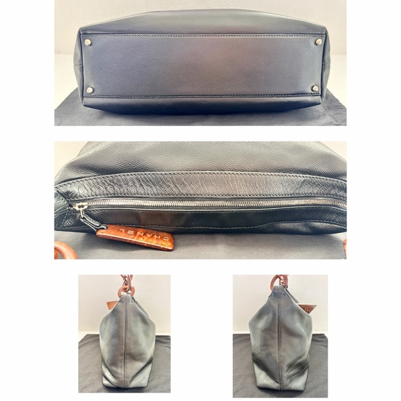 Auth CHANEL Black CC Caviar Large Hobo Bag, 14.9” x 10.2” - Picture 15 of 17